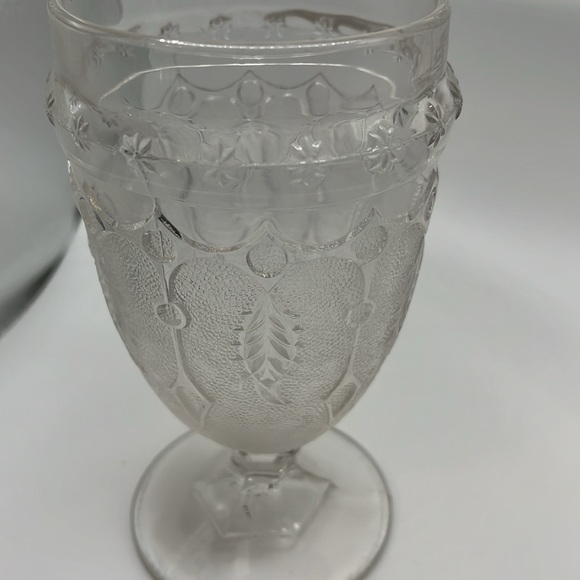 C1891 EAPG Goblet Dot and Feather Pattern - Picture 5 of 6